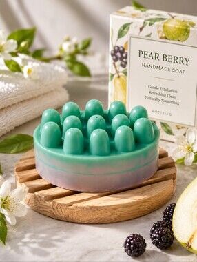 Pearberry Shea Massage Soap Bar